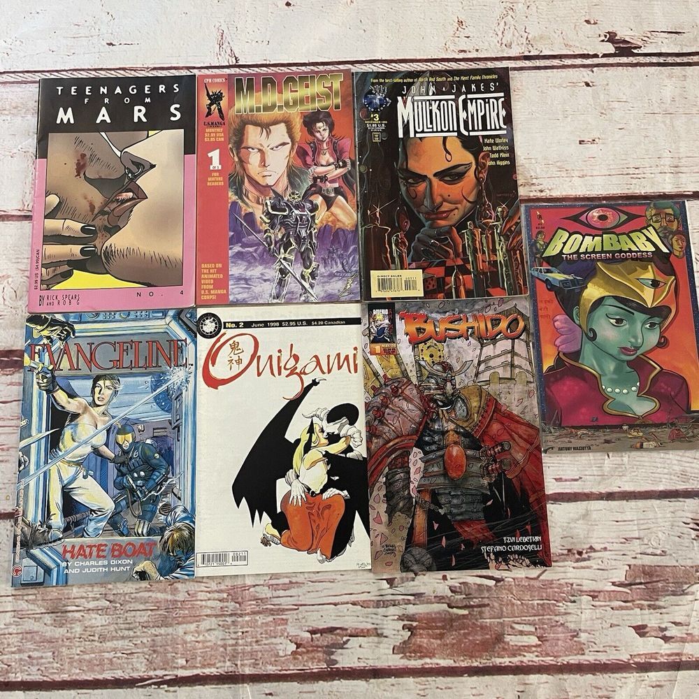 Comic Grab Bag Random 7 Comics Indie Great Mix Great Value